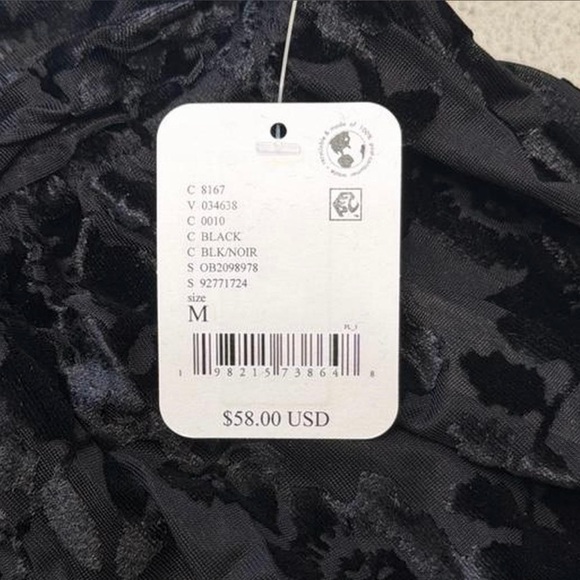 Free People Black Snow Angel Micro Shorts - Medium - Picture 7 of 9